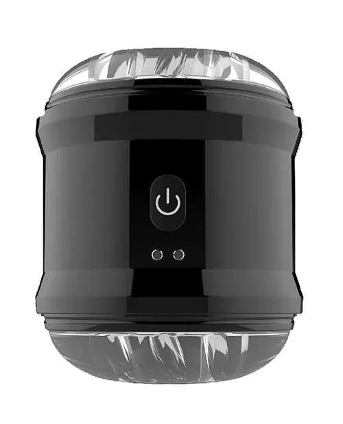 Male Sex Toys Nasstoys Dynamo Rechargeable Dual End Vibrating Masturbator Cup Black