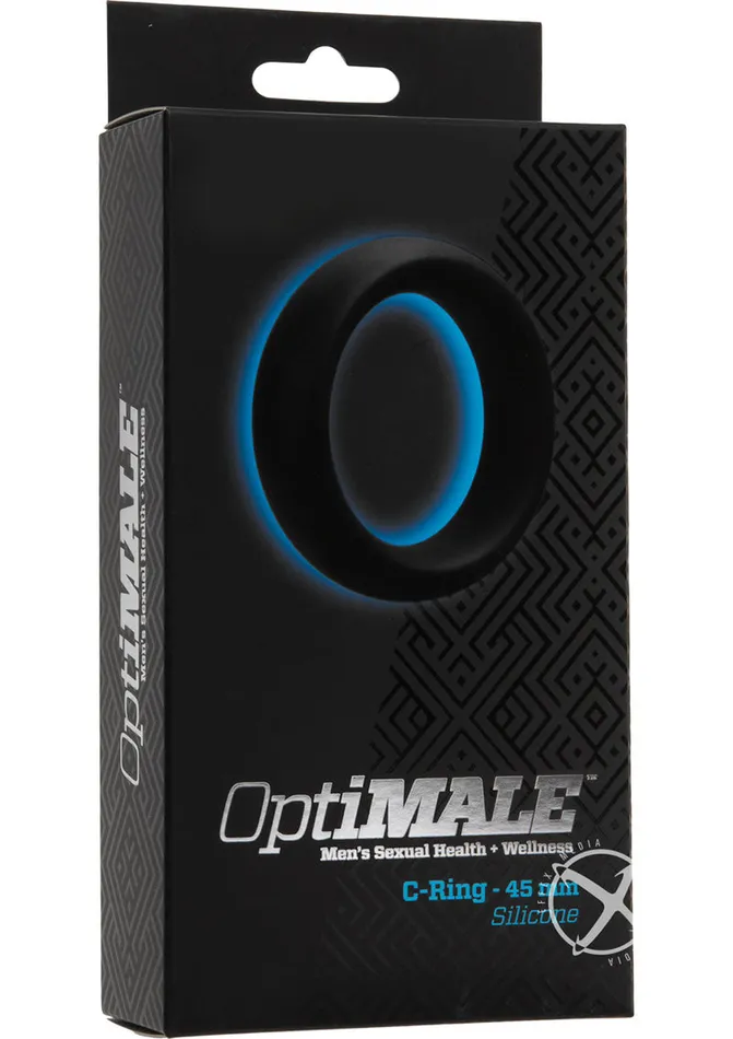 Male Sex Toys Opti Male OptiMALE Silicone Cock Ring 45mm Black
