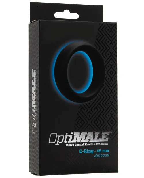 Male Sex Toys Opti Male OptiMALE Silicone Cock Ring 45mm Black Male Sex Toys Opti Male OptiMALE Silicone Cock Ring 45mm Black