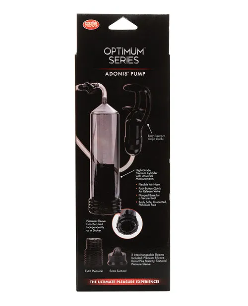 Male Sex Toys Optimum Series Adonis Pump Penis Pump Black