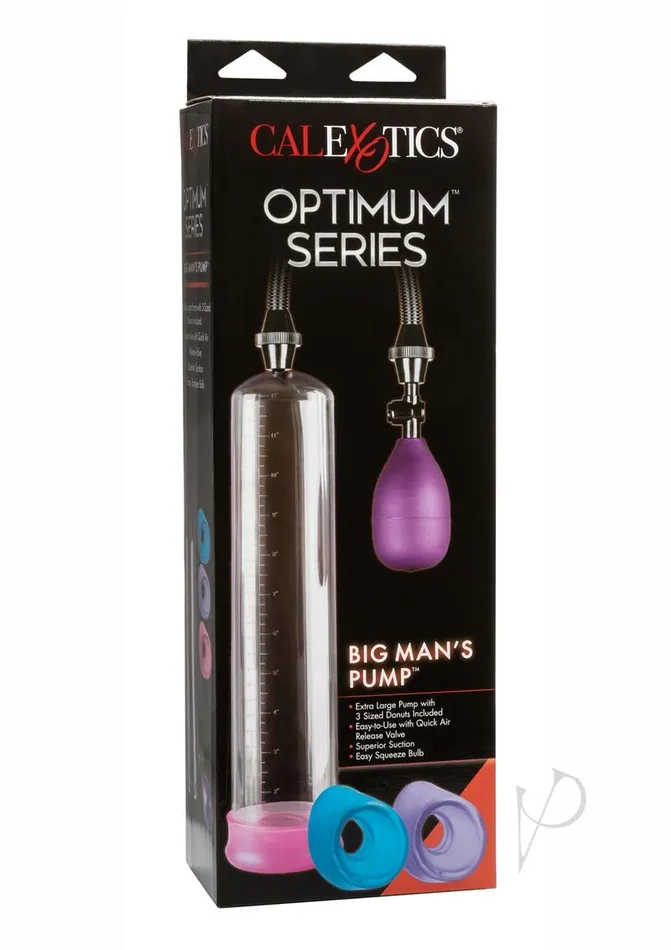 Male Sex Toys Optimum Series Optimum Series Big Mans Pump Clear