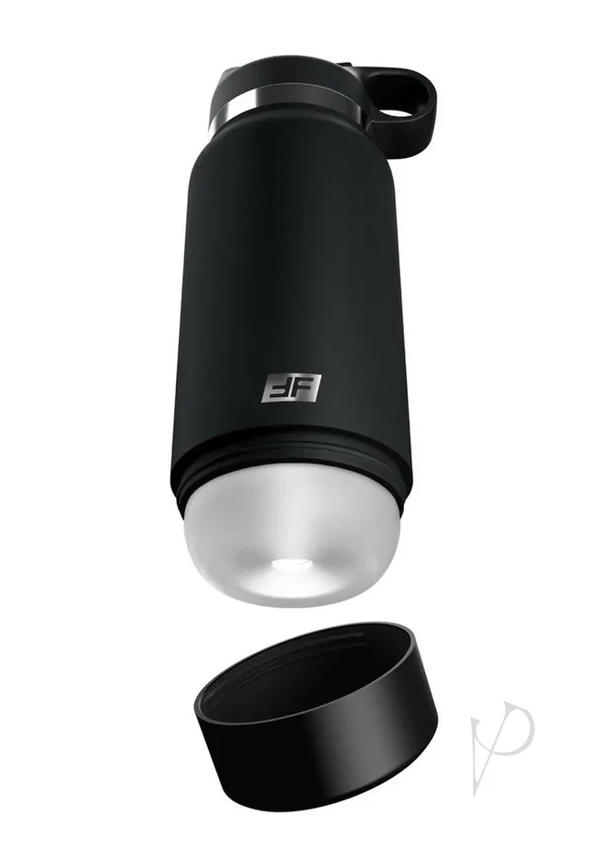 Male Sex Toys PDX Plus Fap Flask Thrill Seeker Stroker FrostedBlack Pdx Plus