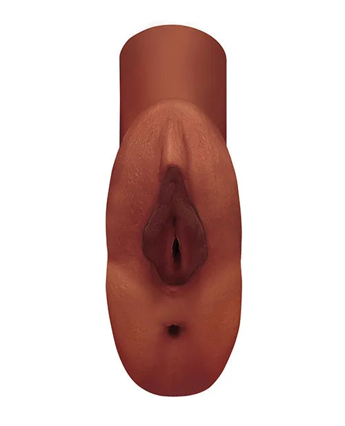 Male Sex Toys PDX Plus Perfect Pussy Double Stroker Chocolate Pdx Plus