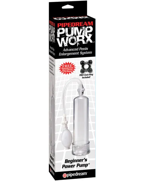 Male Sex Toys Pump Worx Beginners Power Pump Advanced Penis Enlargement System Clear Pump Worx