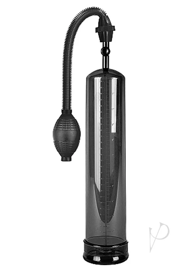 Male Sex Toys Pumped Pumped By Shots Classic Extra Large Extender Penis Pump Black