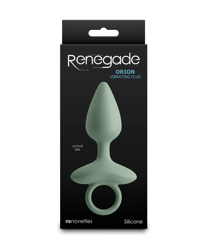 Male Sex Toys Renegade Renegade Orion Rechargeable Silicone Anal Plug Green Male Sex Toys Renegade Renegade Orion Rechargeable Silicone Anal Plug Green