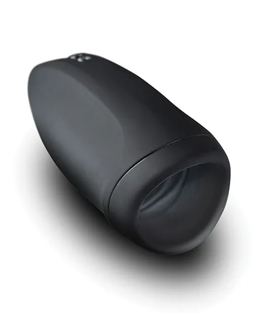 Male Sex Toys Rocks Off Torrent Vibrating Stroker Black