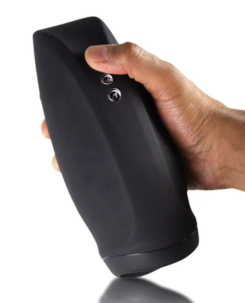 Male Sex Toys Rocks Off Torrent Vibrating Stroker Black