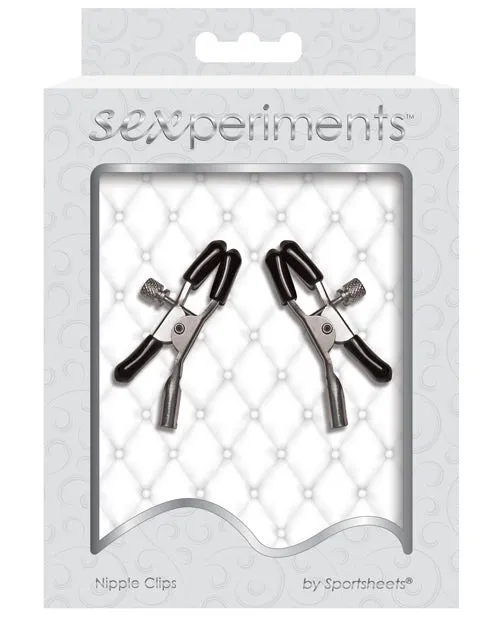 Male Sex Toys Sex And Mischief Sex and Mischief Adjustable Nipple Clips