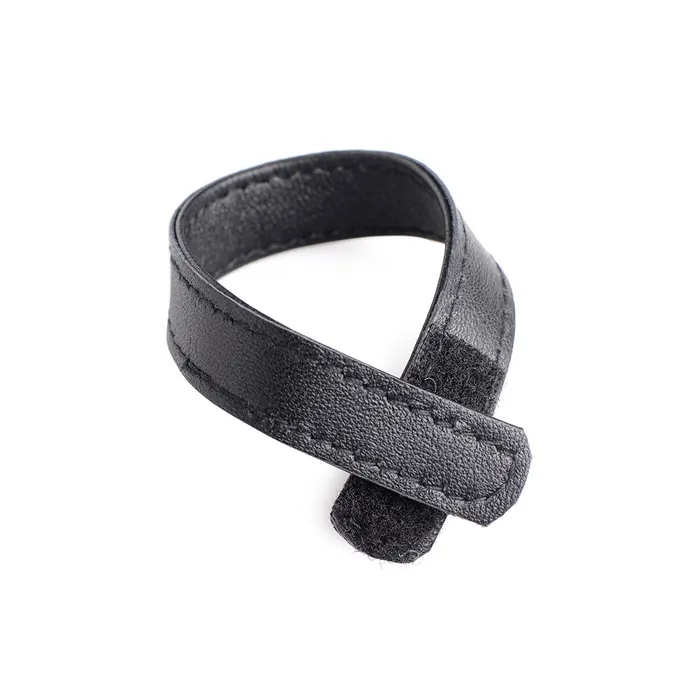 Male Sex Toys Strict Leather Leather and Velcro Cock Ring