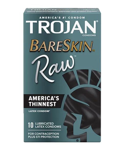 Male Sex Toys Trojan Trojan BareSkin Raw Condom Pack of 10 Male Sex Toys Trojan Trojan BareSkin Raw Condom Pack of 10