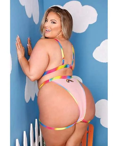 Male Sex Toys Vibes By Fantasy Lingerie Vibes Make it Rain Caged Bralette Panty wBooty Rainbow QN Male Sex Toys Vibes By Fantasy Lingerie Vibes Make it Rain Caged Bralette Panty wBooty Rainbow QN