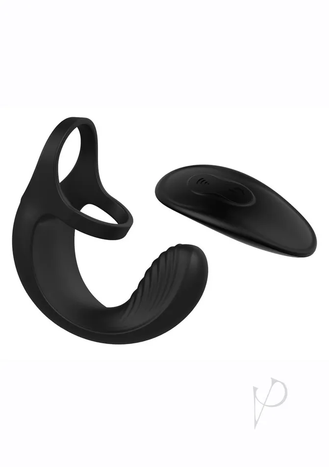 Male Sex Toys Zero Tolerance Vibrating Ball Cradle Silicone Rechargeable Cock Ring with Remote Control Black Zero Tolerance