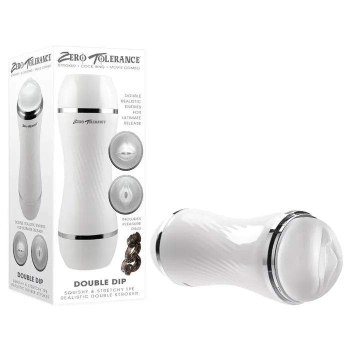 Male Sex Toys Zero Tolerance Zero Tolerance DOUBLE DIP 212cm Double Ended Stroker Male Sex Toys Zero Tolerance Zero Tolerance DOUBLE DIP 212cm Double Ended Stroker