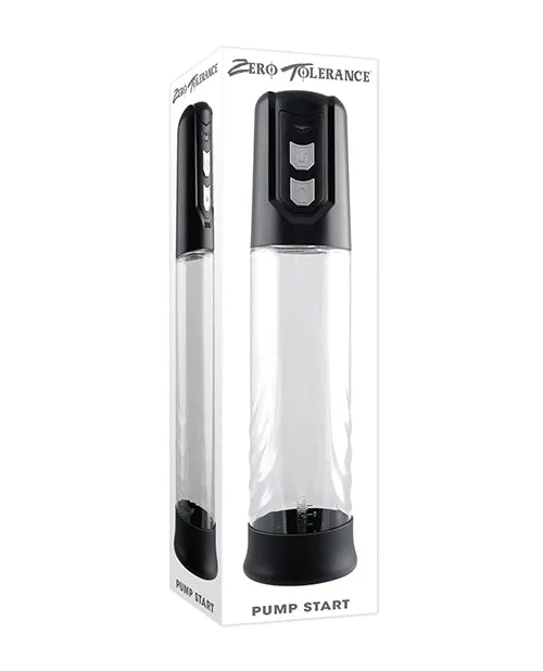 Male Sex Toys Zero Tolerance Zero Tolerance Pump Start Automatic Penis Pump Black