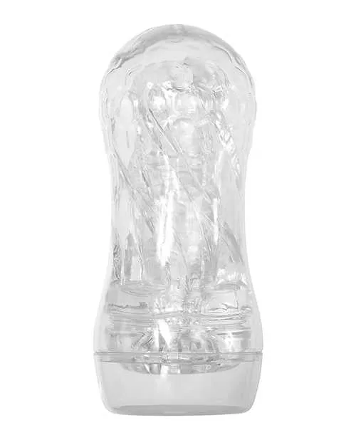 Male Sex Toys Zero Tolerance Zero Tolerance Swirl Stroker Clear