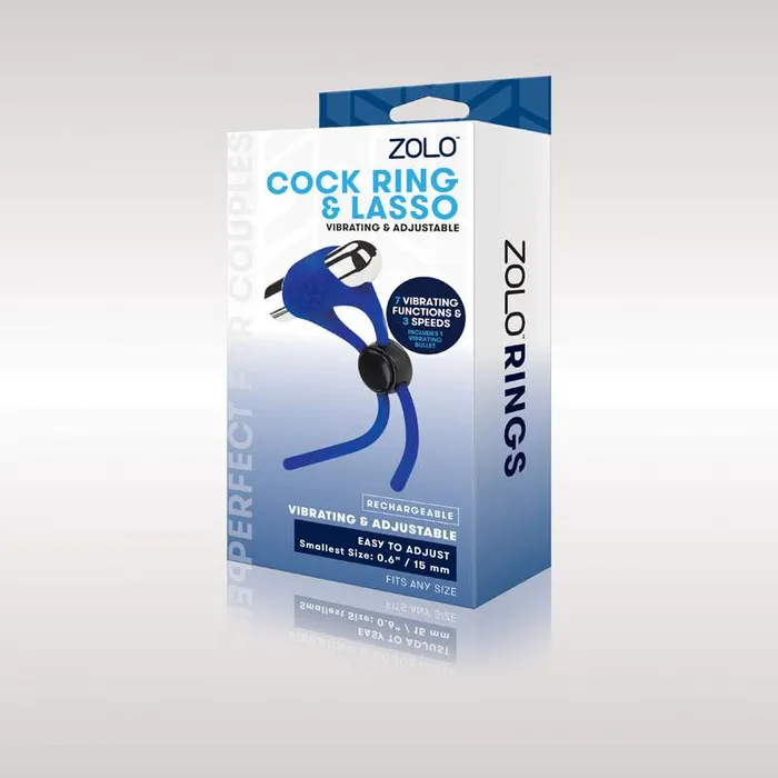 Male Sex Toys Zolo Zolo Rechargeable Cock Ring Lasso
