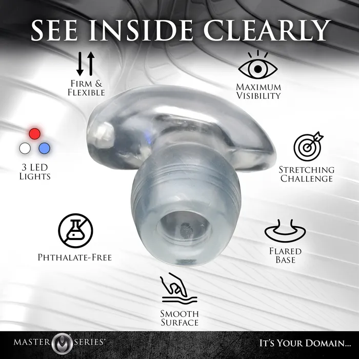 Master Series Anal LightTunnel LightUp Anal Dilator