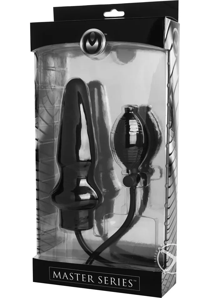 Master Series Anal Master Series Expand XL Inflatable Anal Plug Black