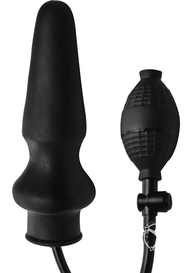 Master Series Anal Master Series Expand XL Inflatable Anal Plug Black