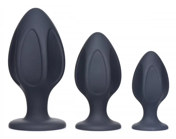 Master Series Anal Triple Juicers Silicone Anal Trainer Set