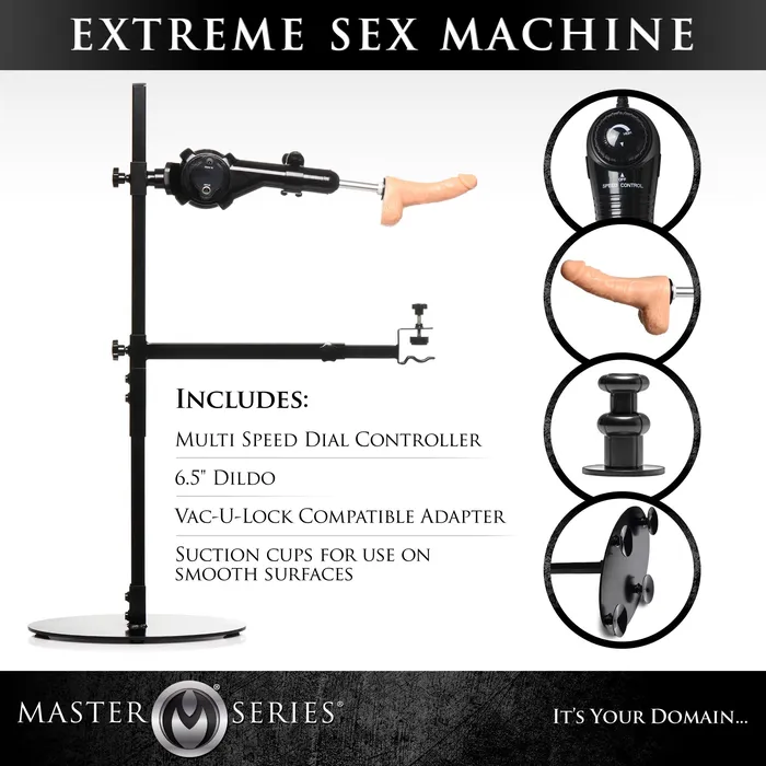 Master Series Female Sex Toys The Dicktator 20 Extreme Sex Machine