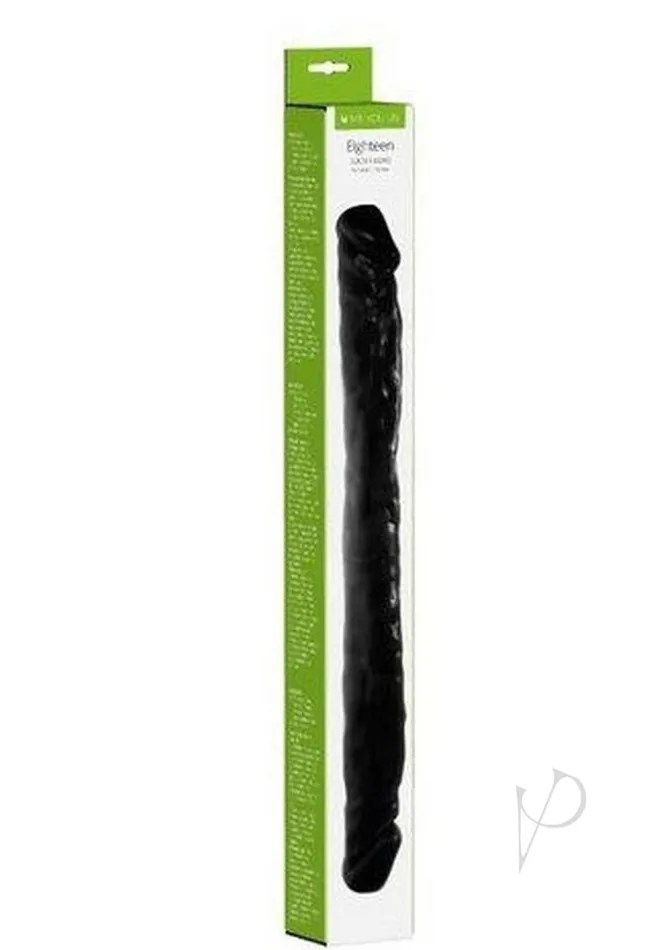 Me You Us Dildos ME YOU US Eighteen Realistic Double Dong 18in Black