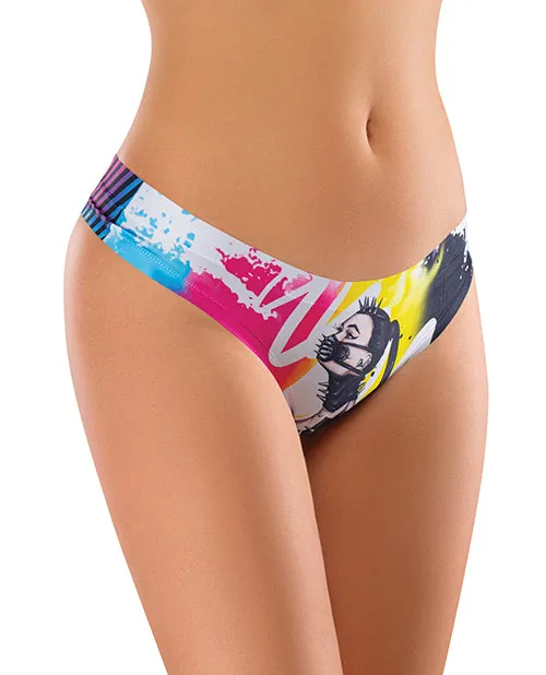 Mememe Male Sex Toys Mememe Cabal Margot Printed Thong XL