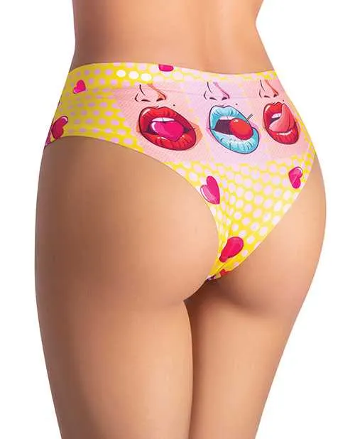 Mememe Mememe Comics Hot Girl Printed Slip MD Vibrators