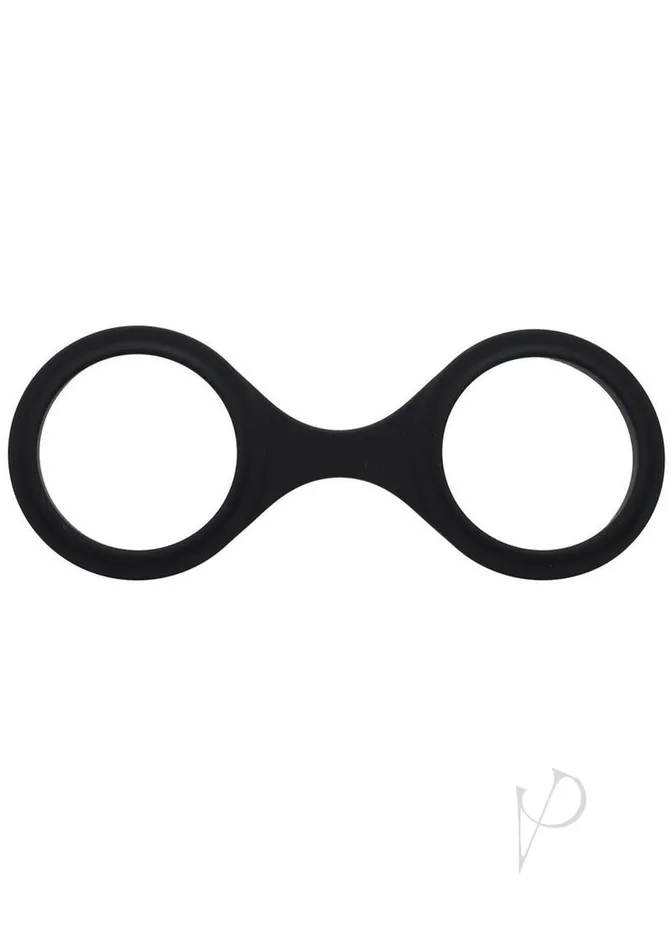Merci Anal Merci Silicone Play Cuffs Black Merci Anal Merci Silicone Play Cuffs Black