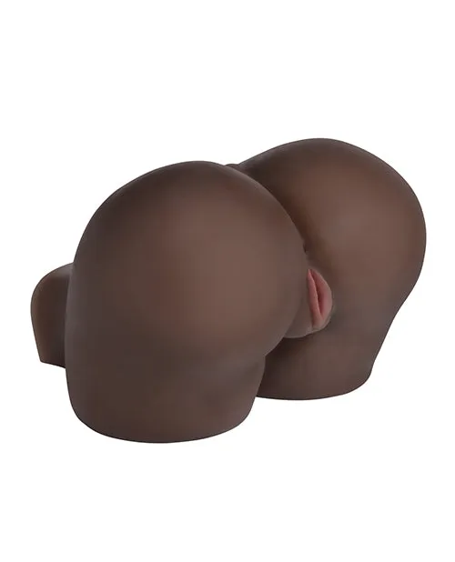 Mistress Bottoms Up Paris Life Size Butt Pussy and Ass Masturbator Chocolate Mistress Male Sex Toys