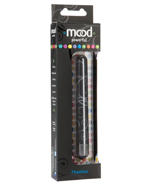 Mood Vibrators Mood 7 Function Bullet Large Black