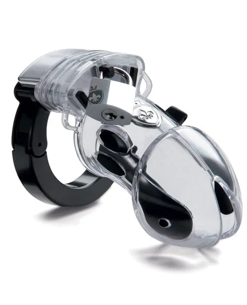 Mystim Pubic Enemy 1 Cock Cage Clear Mystim Male Sex Toys