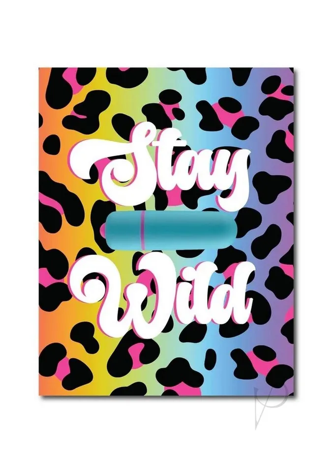 NaughtyVibes Vibe Stay Wild Greeting Card Rock Candy Toys Vibrators