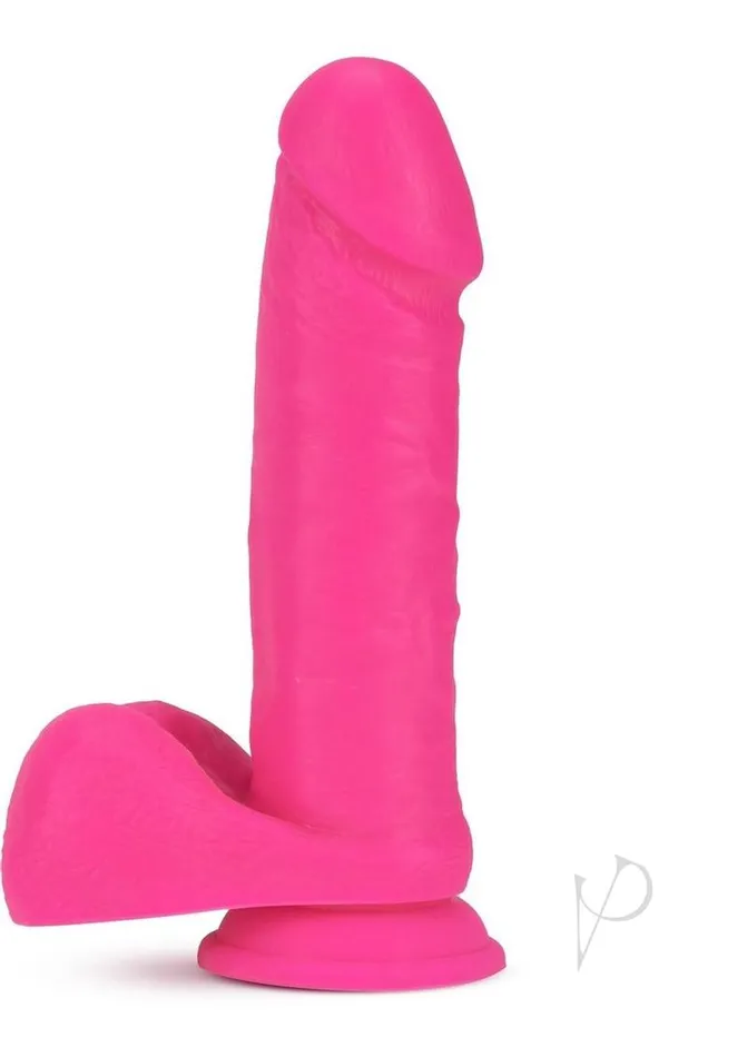 Neo Dual Density Dildo 8in Neon Pink Neo Dildos Neo Dual Density Dildo 8in Neon Pink Neo Dildos