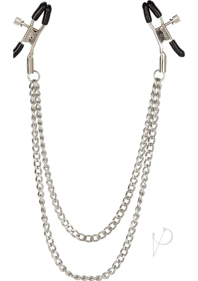 Nipple Play Nipple Play Tiered Nipple Clamps Silver Couples