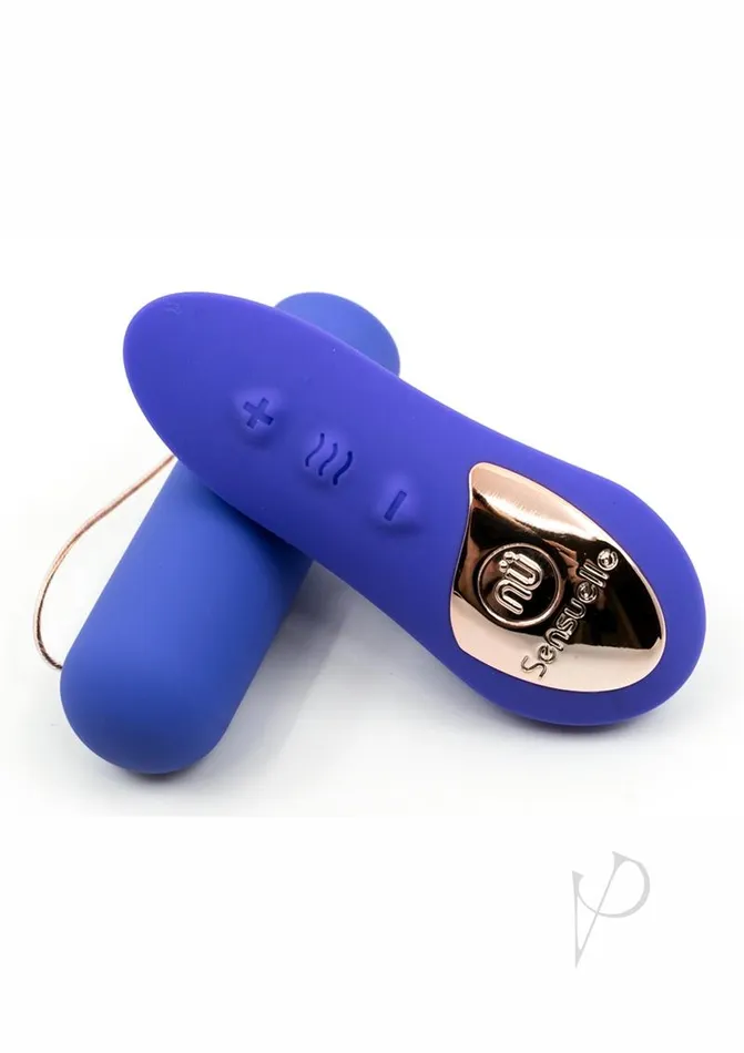 Nu Sensuelle Rechargeable Silicone Bullet Plus with Remote Control Ultra Violet Nu Sensuelle Female Sex Toys