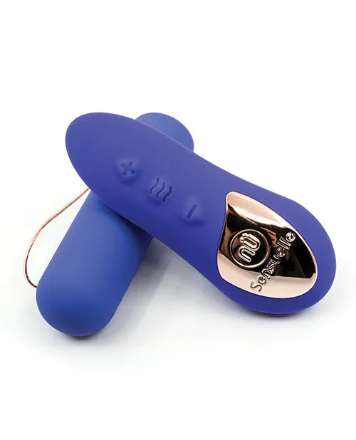 Nu Sensuelle Rechargeable Silicone Bullet Plus with Remote Control Ultra Violet Nu Sensuelle Female Sex Toys