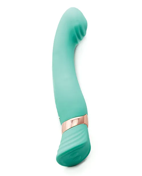 Nu Sensuelle Vibrators Nu Sensuelle Geminii XLR8 Rechargeable Silicone GSpot Vibrator Electric Blue