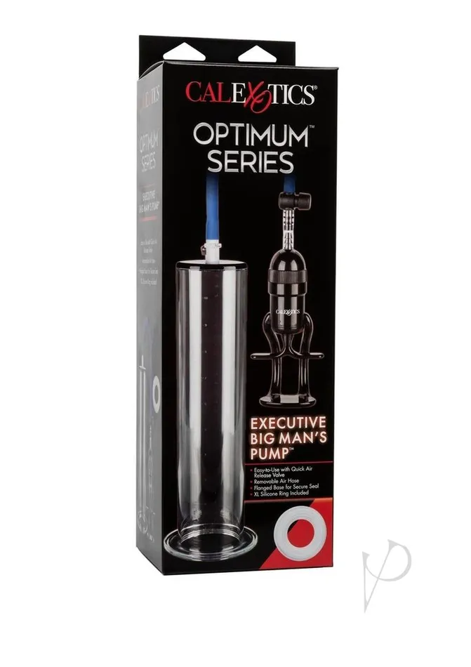 Optimum Series Excutive Big Mans Pump Clear Optimum Series Male Sex Toys