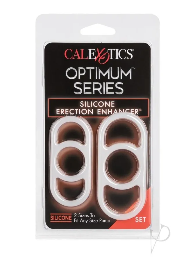 Optimum Series Male Sex Toys Optimum Series Silicone Erection Enhancer Cock Ring Set White Optimum Series Male Sex Toys Optimum Series Silicone Erection Enhancer Cock Ring Set White
