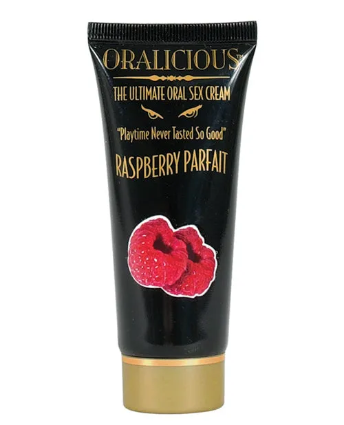 Oralicious Couples Oralicious Ultimate Oral Sex Cream 2oz Raspberry Parfait
