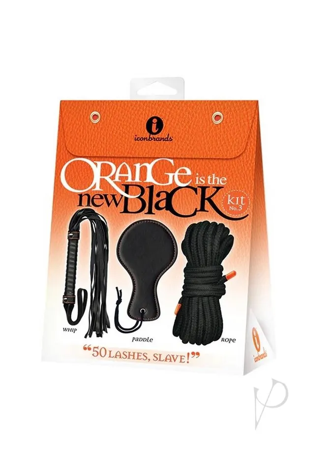 Orange Is The New Black Anal Orange Is The New Black Kit 3 50 Lashes Slave