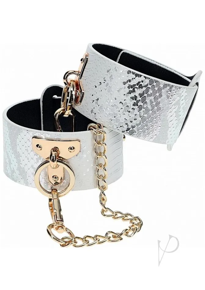 Ouch Couples Ouch Florence Collection Leg Cuffs White
