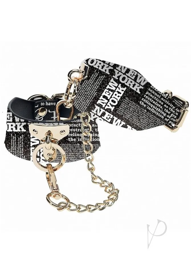 Ouch NY Collection Leg Cuffs Black Ouch Couples