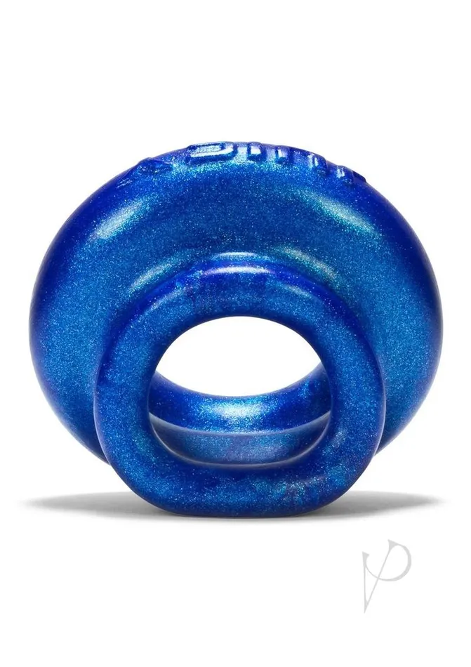 Oxballs Juicy Silicone Cock Ring 35in Blue Oxballs Male Sex Toys