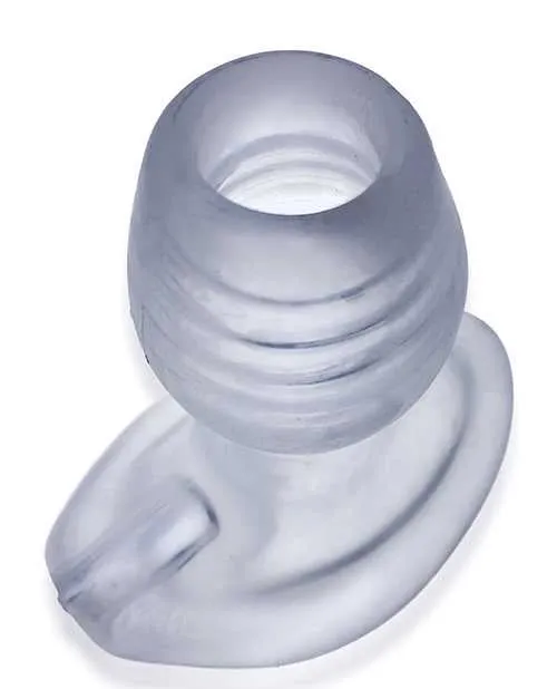 Oxballs Male Sex Toys Glowhole 2 Light Up Hollow Silicone Buttplug Large Cool Ice