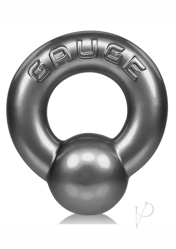 Oxballs Male Sex Toys Oxballs Gauge Super Flex Cock Ring Silver