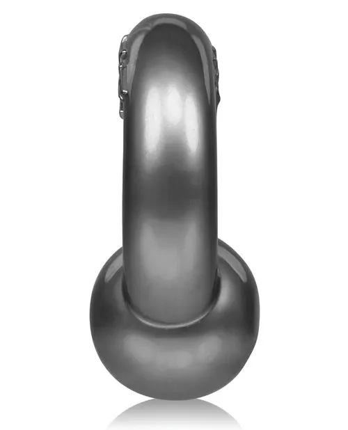 Oxballs Male Sex Toys Oxballs Gauge Super Flex Cock Ring Silver