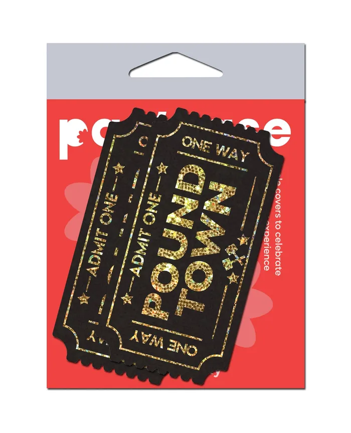 PASTEASE Anal Pastease Premium Pound Town Black OS